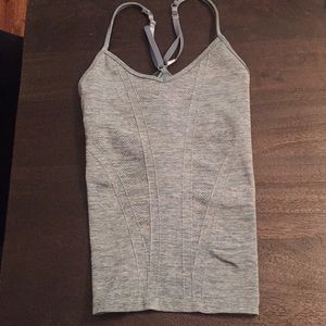 Cross back workout top